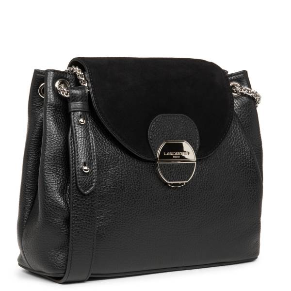 Sac  bandoulière ligne foulonné pia de Lancaster. Réf : 547-38