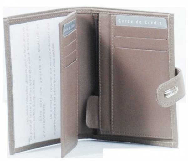 Portefeuille ligne saint germain de texier réf: 4996