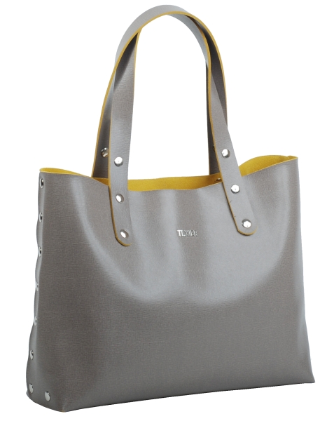sac shopping ligne studs bags de texier. réf 26104
